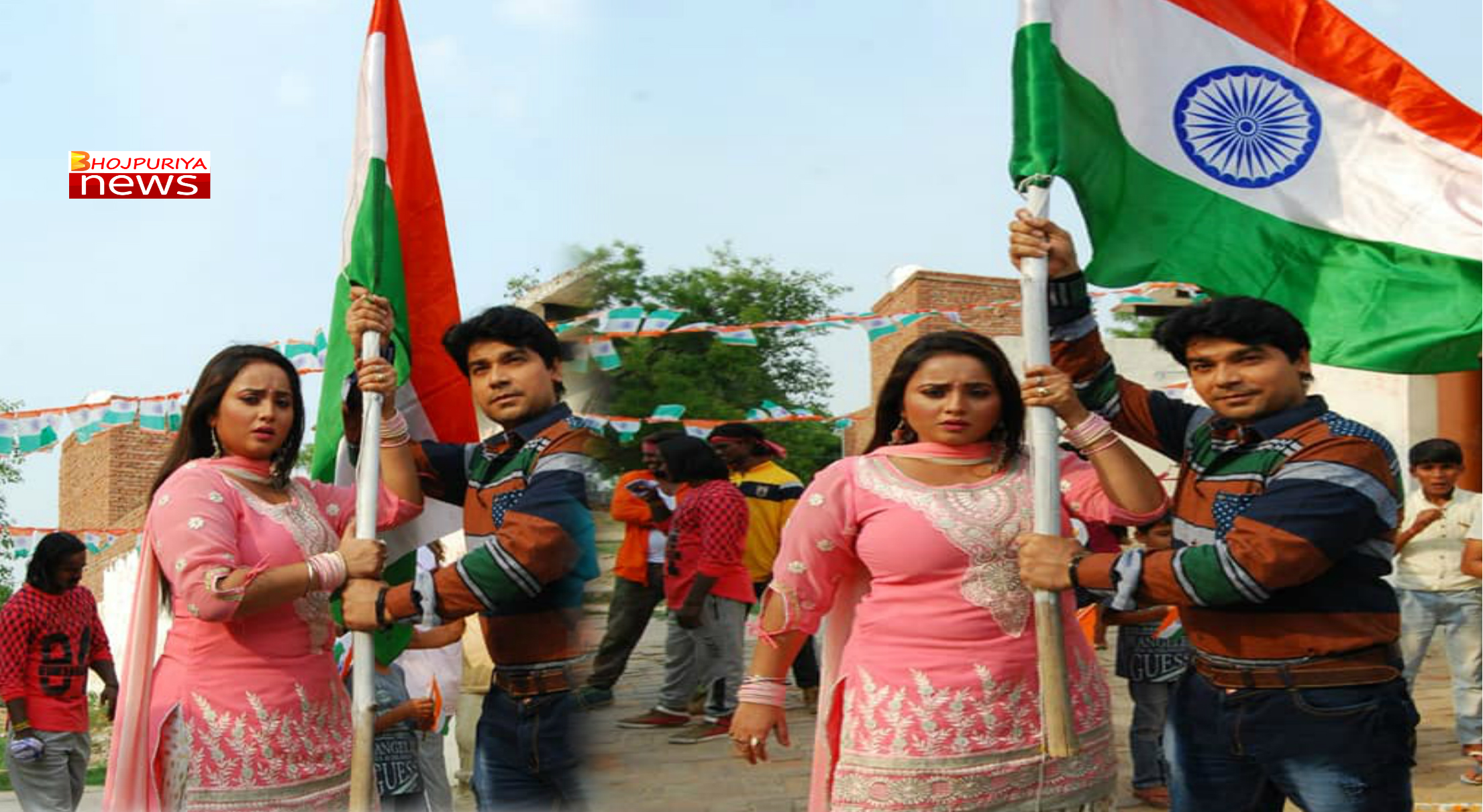 Rani Chatterjee and Rajinikanth said, "I Love My India"