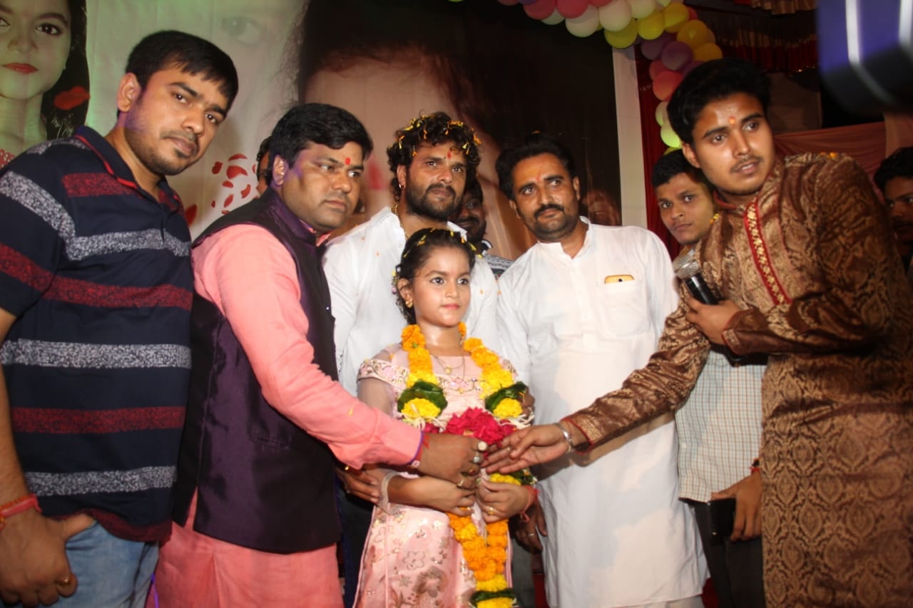 Khesari's daughter Kirti's birthday party was missing from the party Kajal Raghavani