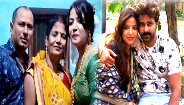 Pawan Singh's wife shared photos with her parents on social media